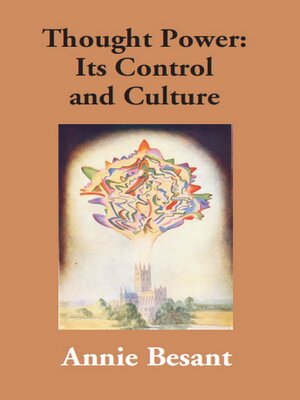 cover image of Thought Power Its Control and Culture